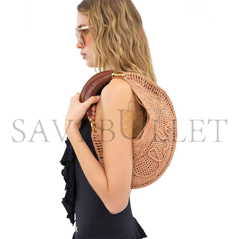 Ch10É summer banana hobo bag in raffia ch25us902p0824m (36*21.5cm)